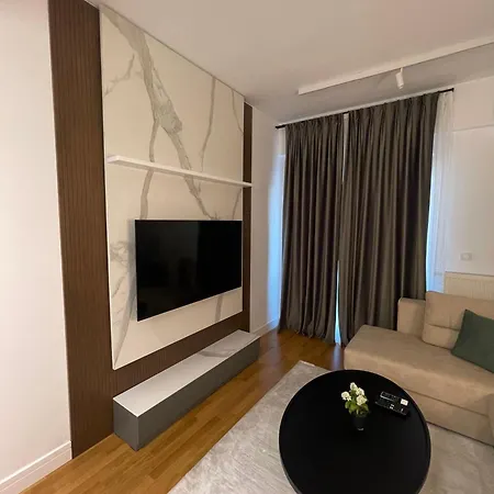 Apartment Emerald Gems In Limak's Diamond Residences In With Free Private Parking & Fast Wi-fi Skopje