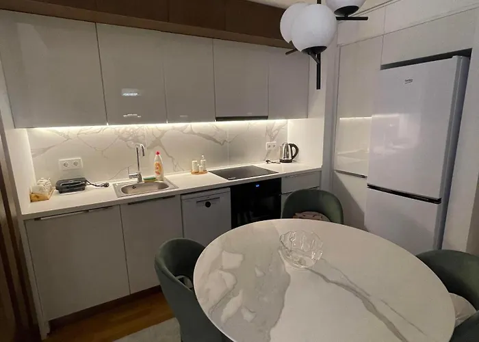 Apartment Emerald Gems In Limak's Diamond Residences In With Free Private Parking & Fast Wi-fi