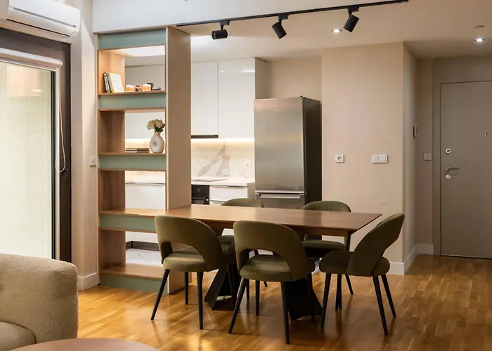 Apartment Emerald Gems In Limak's Diamond Residences In With Free Private Parking & Fast Wi-fi Skopje