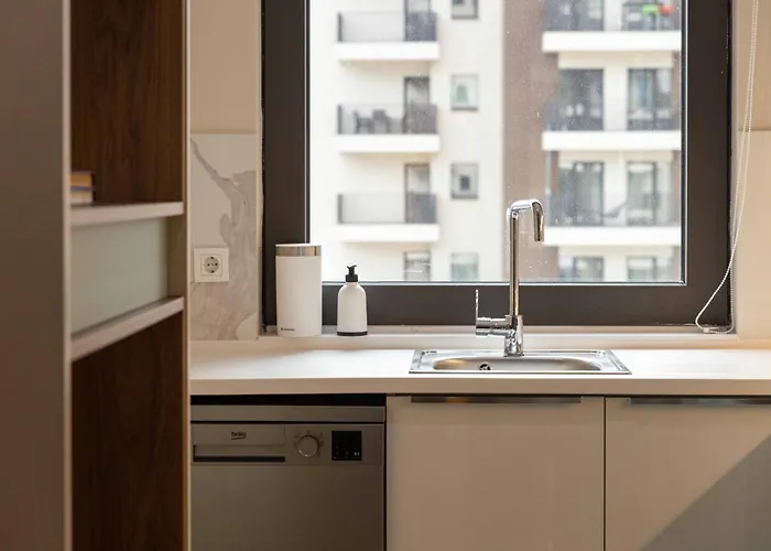 Emerald Gems In Limak's Diamond Residences In With Free Private Parking & Fast Wi-fi Skopje