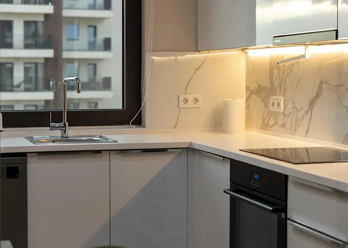 Emerald Gems In Limak's Diamond Residences In With Free Private Parking & Fast Wi-fi Apartment